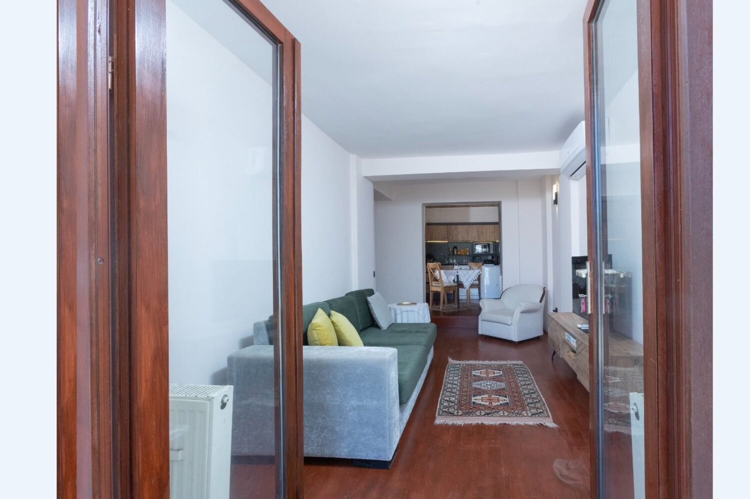 Studio 374 Kırmızı – Oturma odası · Kadıkalesi, Gümüşlük, Bodrum