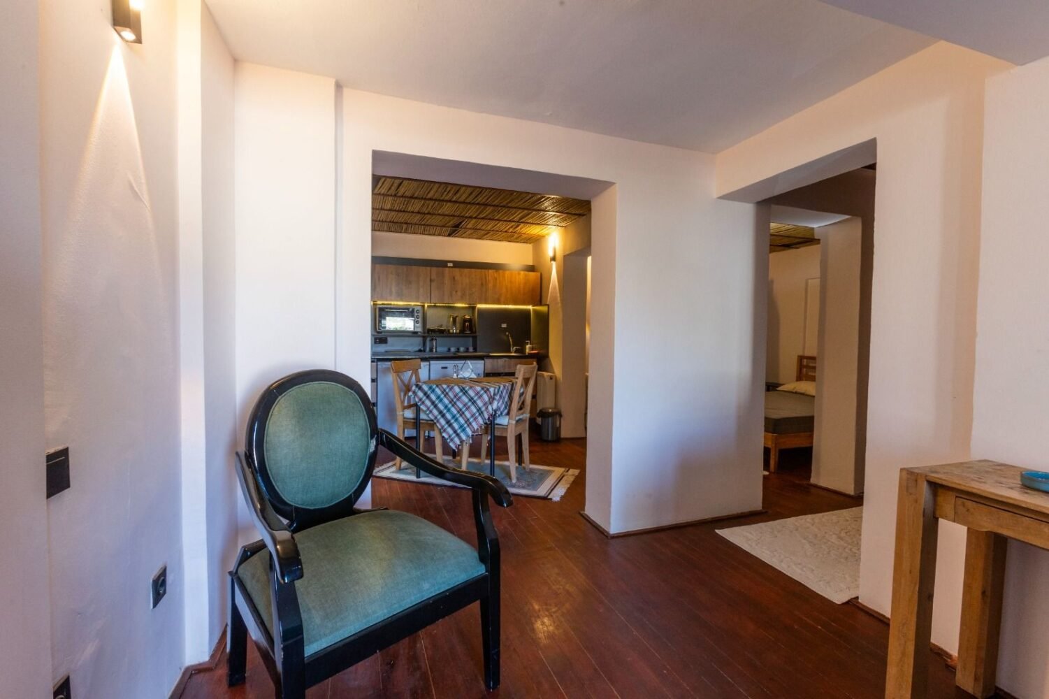 Studio 374 Mavi – Oturma odası · Kadıkalesi, Gümüşlük, Bodrum