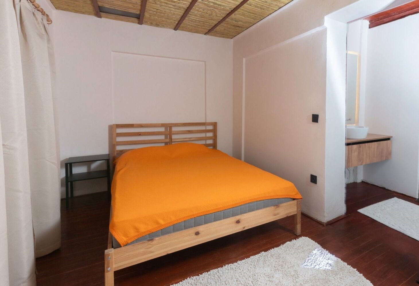 Studio 374 Mavi – Yatak odası · Kadıkalesi, Gümüşlük, Bodrum