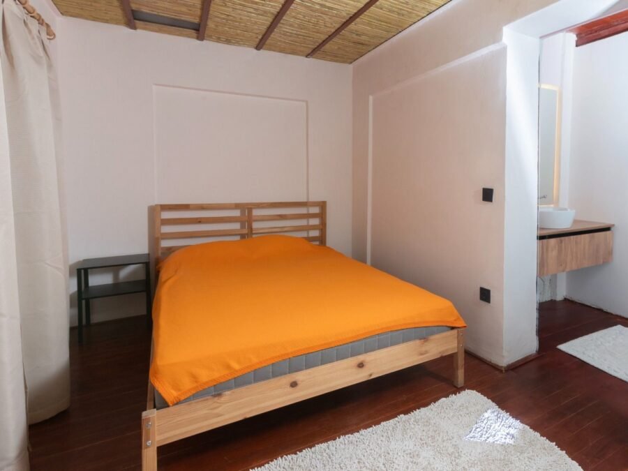 Studio 374 Mavi – Yatak odası · Kadıkalesi, Gümüşlük, Bodrum