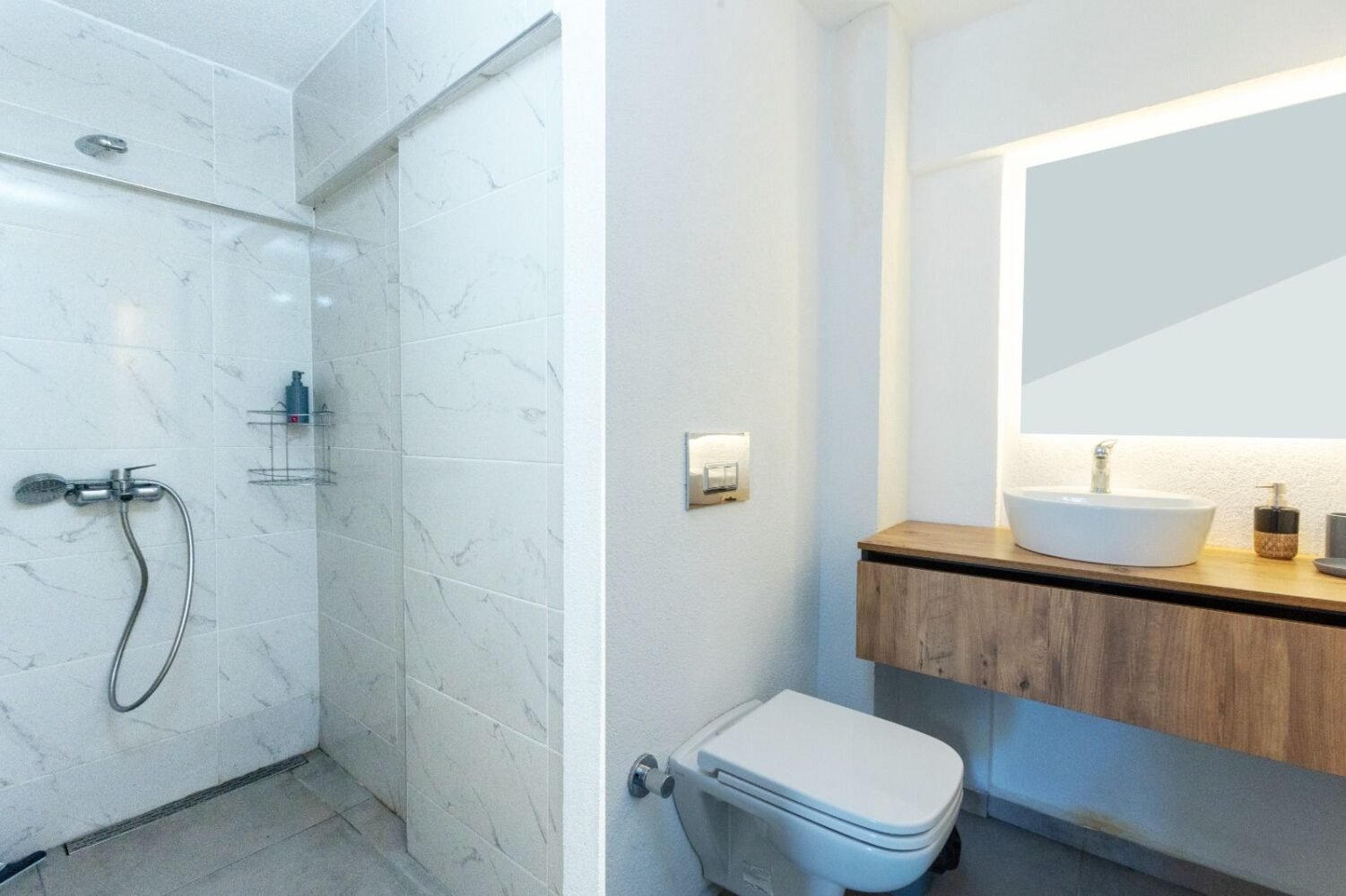 Studio 374 Yeşil – Banyo · Kadıkalesi, Gümüşlük, Bodrum