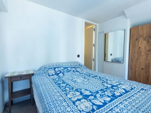 Studio 374 Yeşil – Yatak odası · Kadıkalesi, Gümüşlük, Bodrum