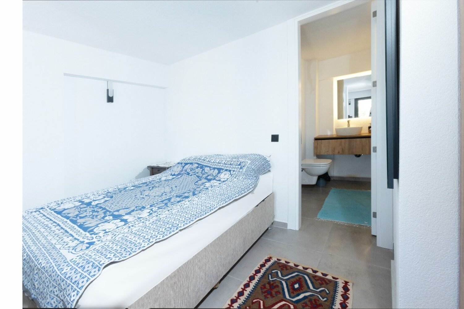Studio 374 Yeşil – Yatak odası · Kadıkalesi, Gümüşlük, Bodrum
